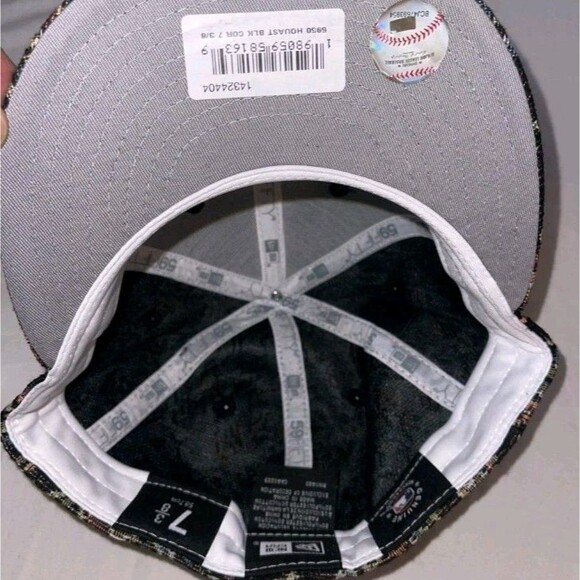 Kith Exclusive New Era X Astros Floral Tapestry Waldorf Fitted Hat Rare 7 3/8 - Picture 6 of 6